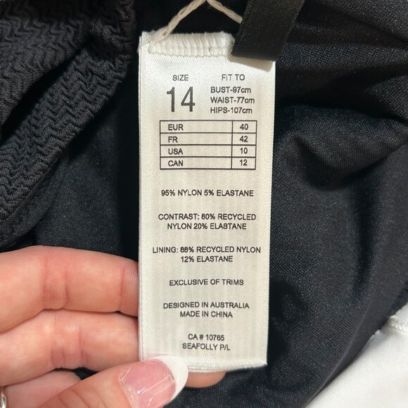NWT Women's Seafolly One Piece Swimsuit - Picture 4 of 6